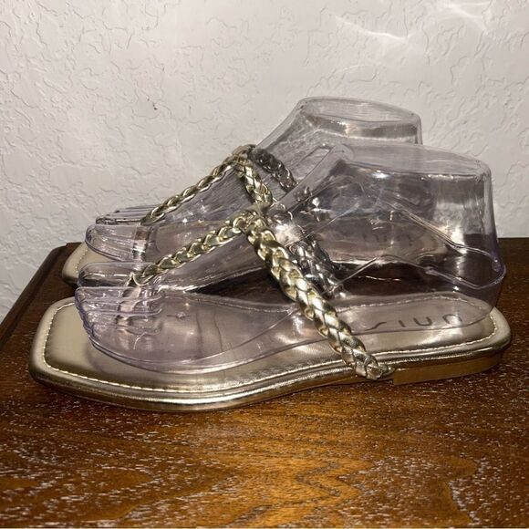 Unisa Braided T-Strap Thong Sandal Shoes - Picture 5 of 8